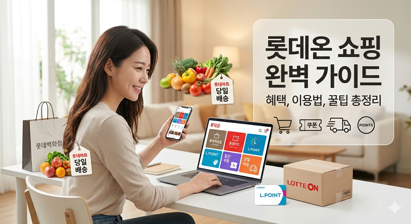 롯데온 쇼핑 완벽 가이드