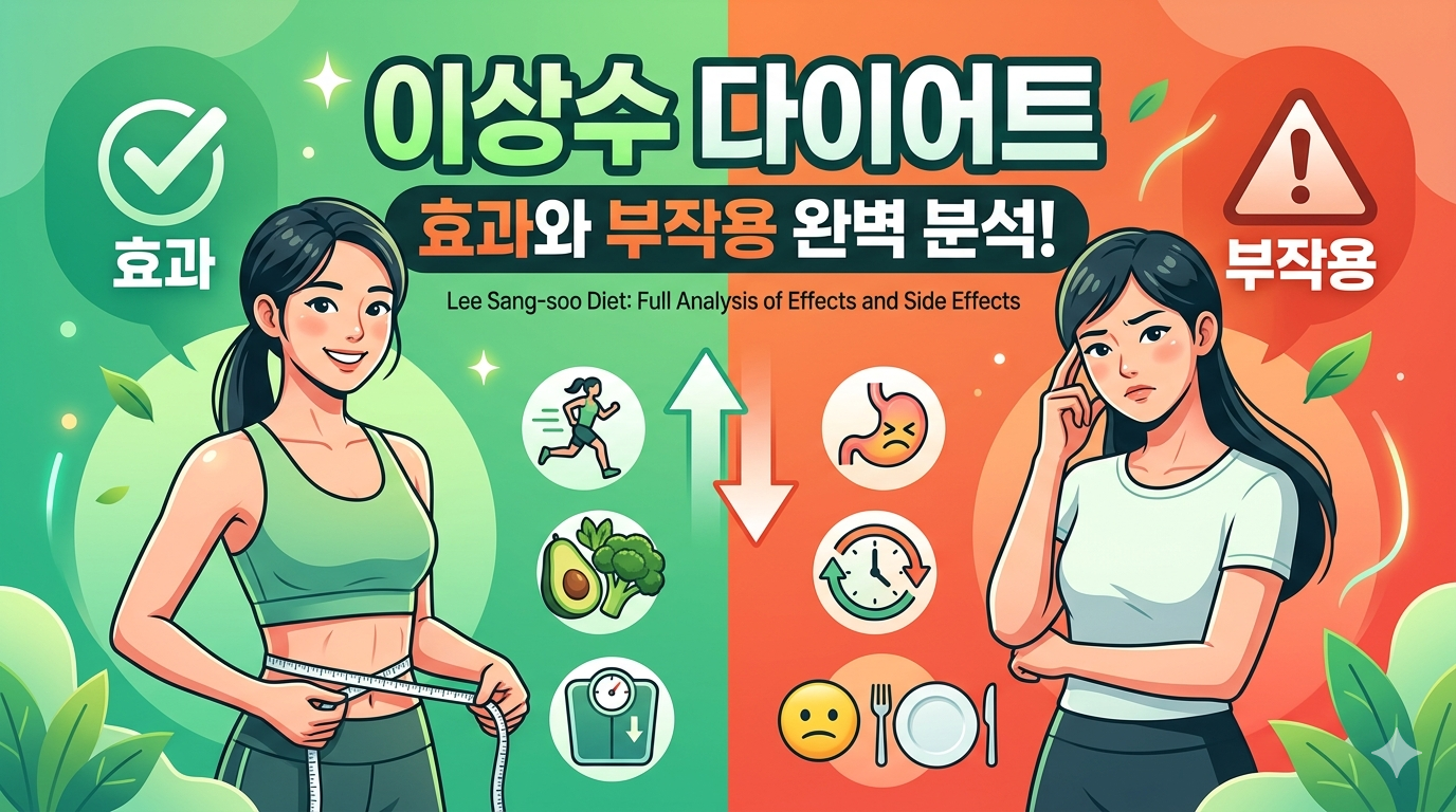이상수 다이어트, 효과와 부작용 완벽 분석!